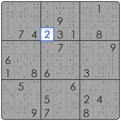 x wing sudoku explained